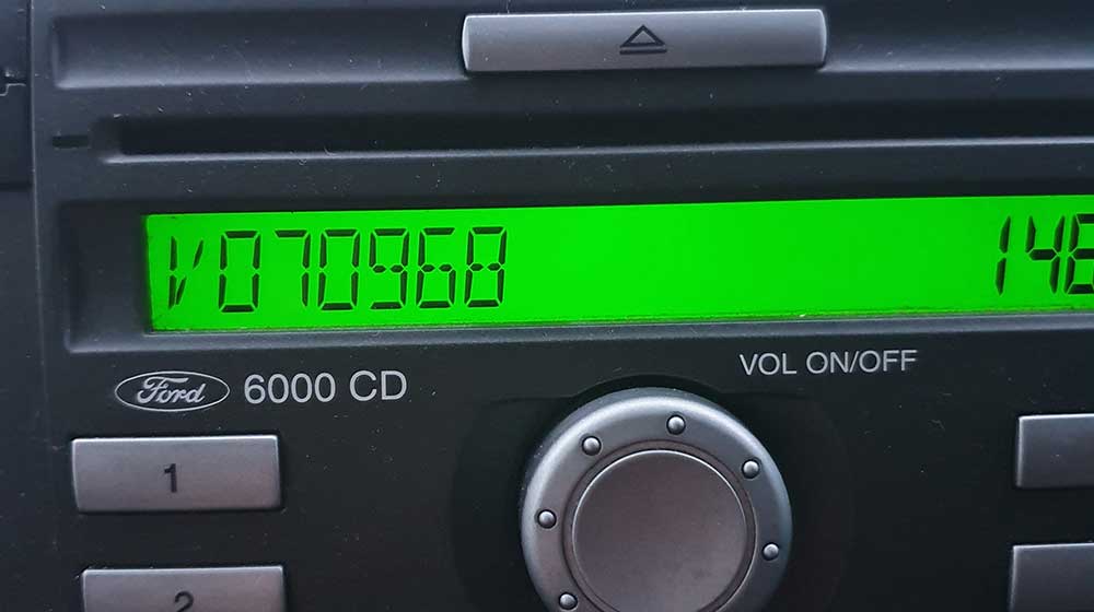 HOW TO INSERT RADIO KEYCODE SONY RADIO